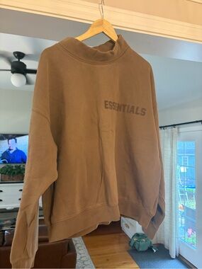 Essentials Fear of God Men’s Brown Sweatshirt